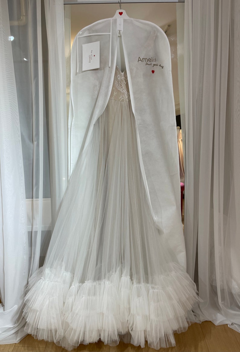 Garment Bags for Wedding Dresses Wedding Carrying Handle Bag Etsy