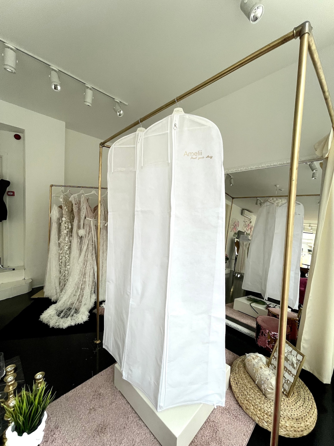 Garment Bags for Wedding Dresses Wedding Carrying Handle Bag Etsy