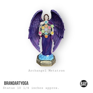 大天使メタトロン像、神聖幾何学メタトロンキューブ、ホリ