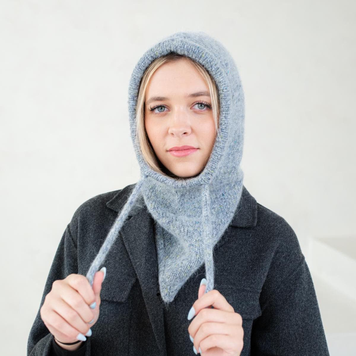 ★TATIANA★ Soft melange hoodie balaclava BA8027 3 colors MUSINSA | TATIANA Soft Melange Hoodie Balaclava BA8027 6 Colors