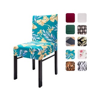 Dining Chair Covers, Removable Spandex Chair covers, Kitchen Chair Covers, Dining Slipcovers, Furniture Protectors, Party Chair Cover