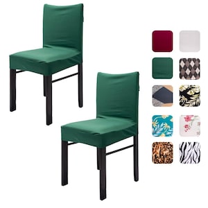 Spandex Chair Cover, Dining Table Chair Cover, Washable Chair Slipcovers, Removable Chair Protector, Furniture Covers