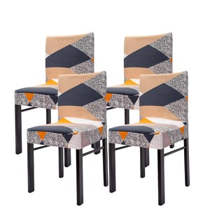 Dining Chair Covers, Removable Spandex Chair covers, Kitchen Chair Covers, Dining Slipcovers, Furniture Protectors, Party Chair Covers