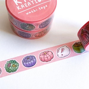 かわいい和菓子和紙テープ、和菓子和紙テープ、かわいい和紙テープ