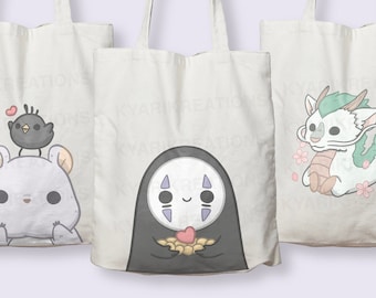 kawaii tote bags