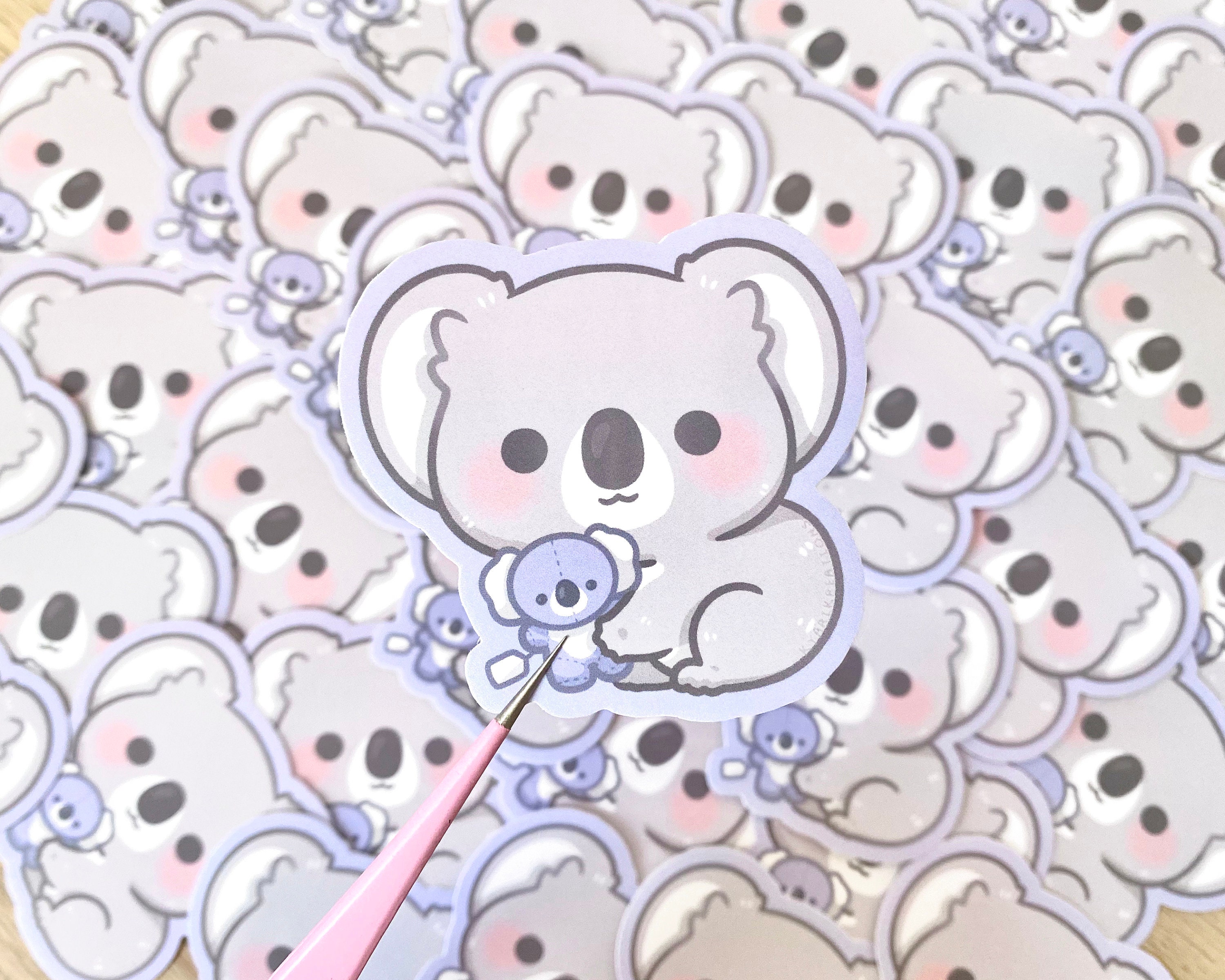 Cute Koala Stickers for kids animal Decals Wholesale sticker supplier 