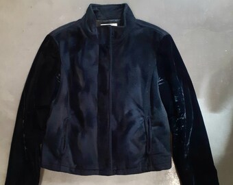 Armani Short Coat Black Etsy