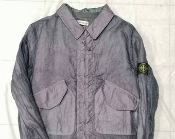 Jacket STONE ISLAND Vintage - Etsy Jacket STONE ISLAND Vintage - Etsy