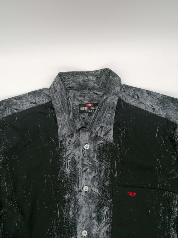 Diesel Basic Jeans Shirt, Vintage Made in Italy - image 2
