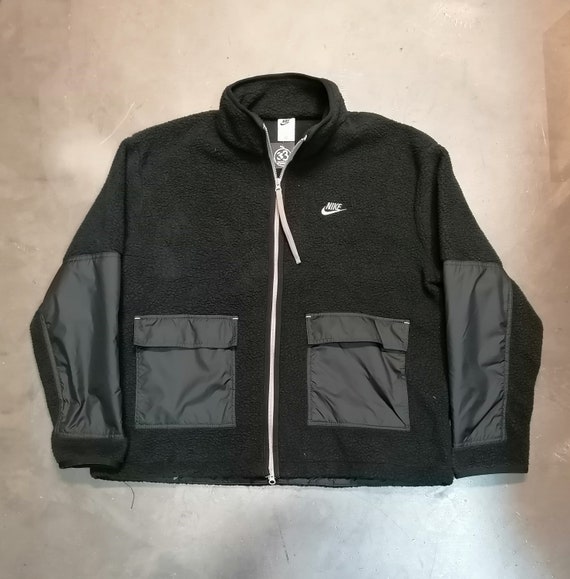 nike jacket teddy