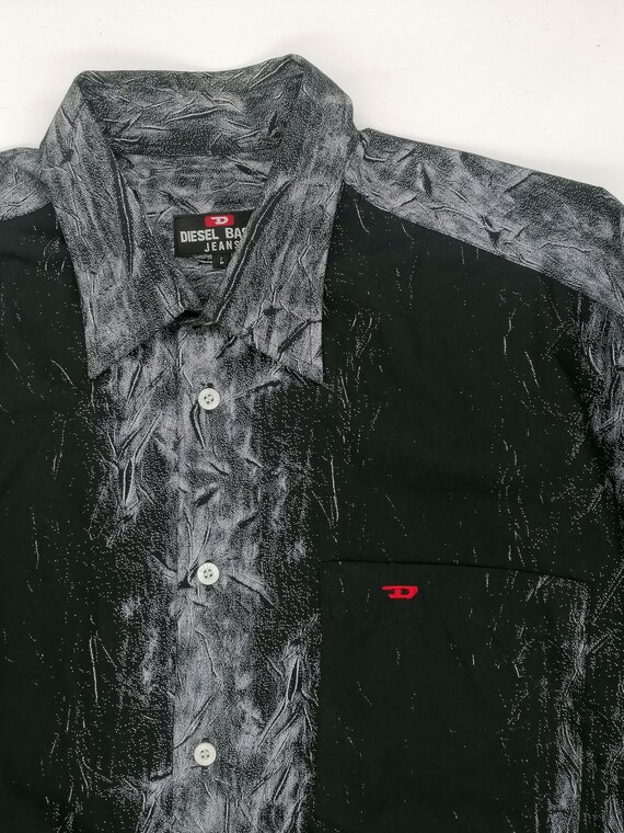 Diesel Basic Jeans Shirt, Vintage Made in Italy - image 3
