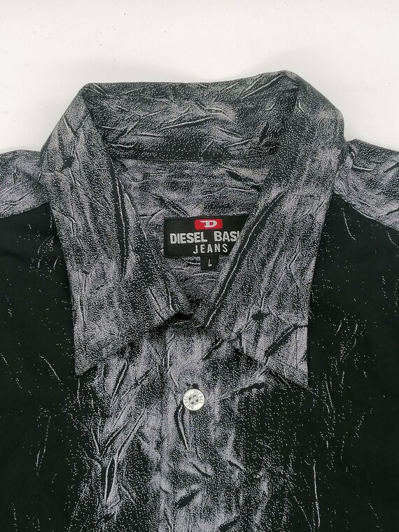 Diesel Basic Jeans Shirt, Vintage Made in Italy - image 4