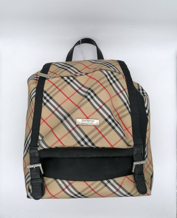 Original Burberrys Blue Label Vintage Backpack Made in England Etsy