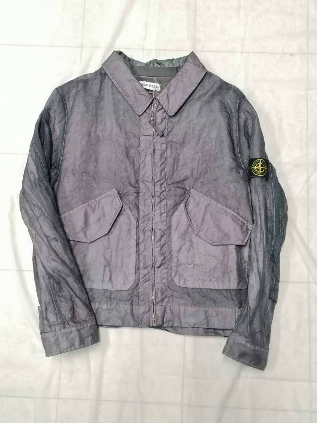 Jacket STONE ISLAND Vintage - Etsy Jacket STONE ISLAND Vintage - Etsy