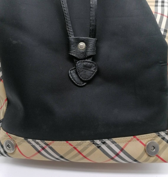 Original Burberrys Blue Label Vintage backpack Ma… - image 10