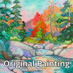 Original Landscape Painting Wall Art Landscape Painting Home Decor Artwork Acrylic Landscape Painting For Home