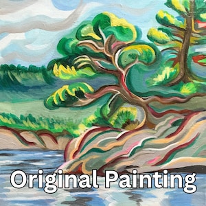 Original Landscape Painting Living Room Wall Art Home Decor Painting Landscape Wall Art For Home Original Landscape Artwork