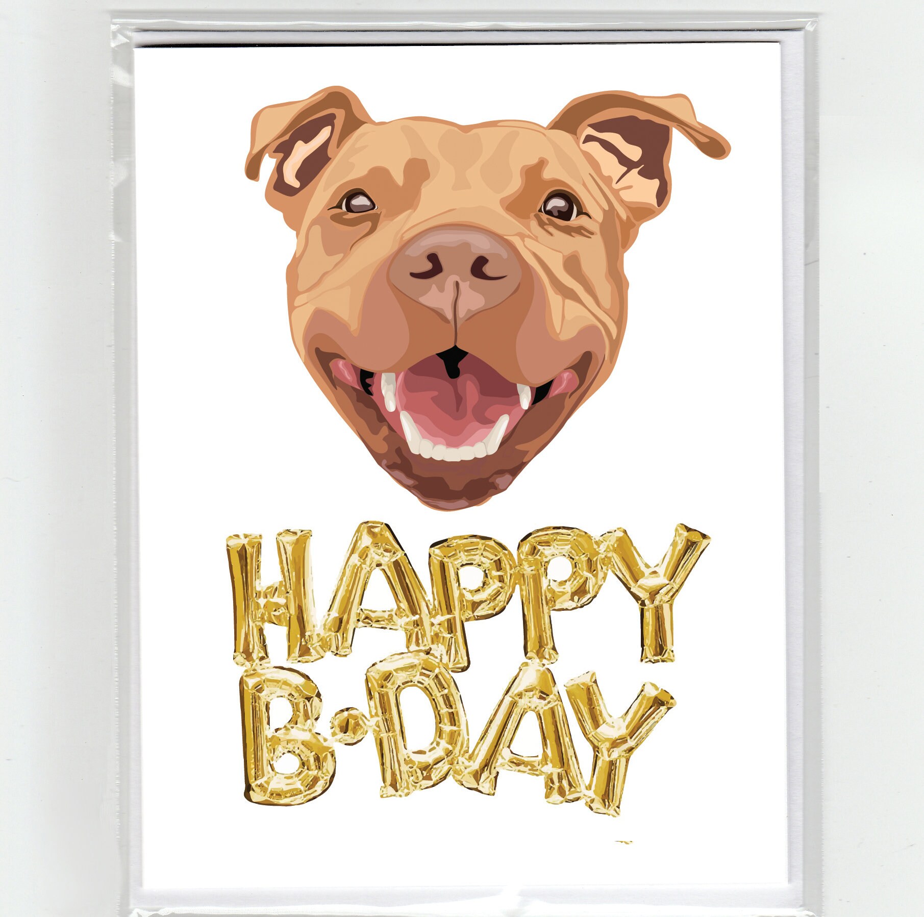Happy birthday pitbull