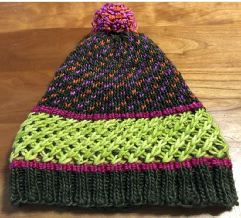 Seven Doubleknit Hat Patterns for Kb's Double Rotating Loom Etsy