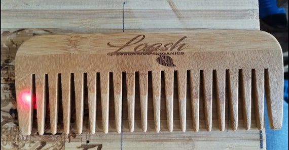 Bamboo Wide Tooth Comb