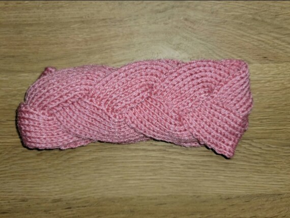 Light Pink Braided Headband