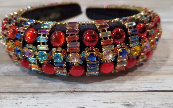I Wear Rubies Glamorous Headband
