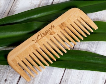 Bamboo Wide Tooth Comb