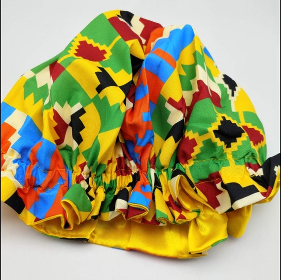 Kid Kente Patter Bonnet Cap