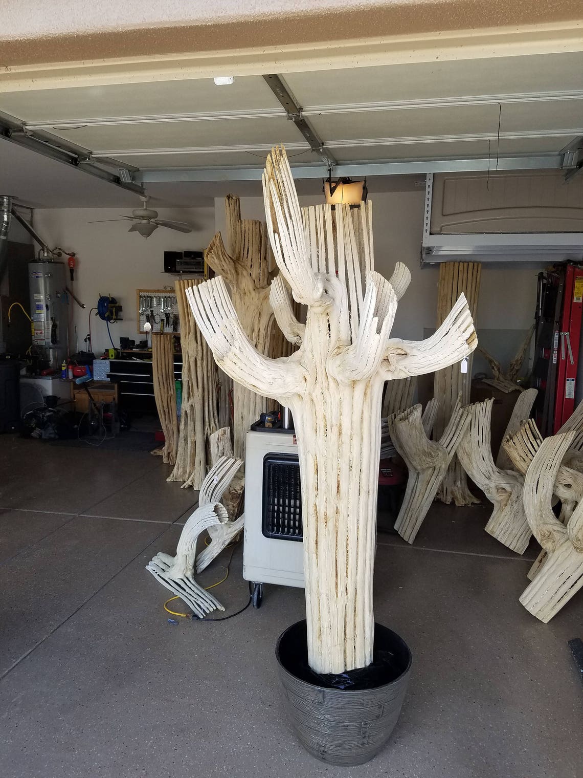 Saguaro Skeleton Cactus Arizona Desert Art Etsy