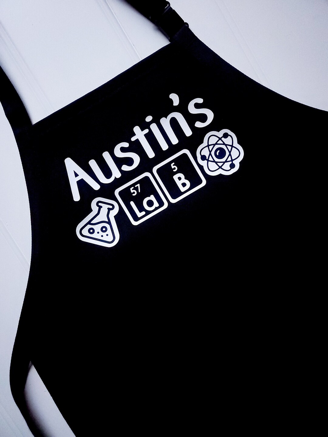 Science Lab Apron, Personalized Kid Apron, Chemistry Kid Gift, Science