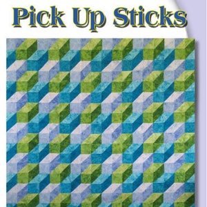 Pick Up Sticks PDF Quilt Pattern image 3