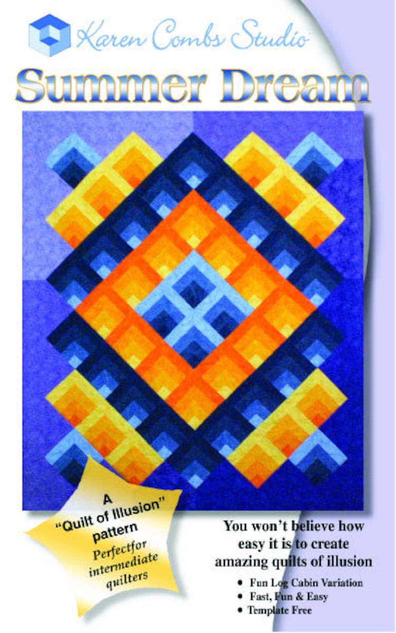 Summer Dream PDF Quilt Pattern Etsy