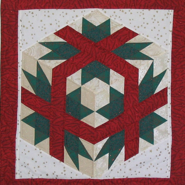 Christmas Cube PDF Quilt Pattern