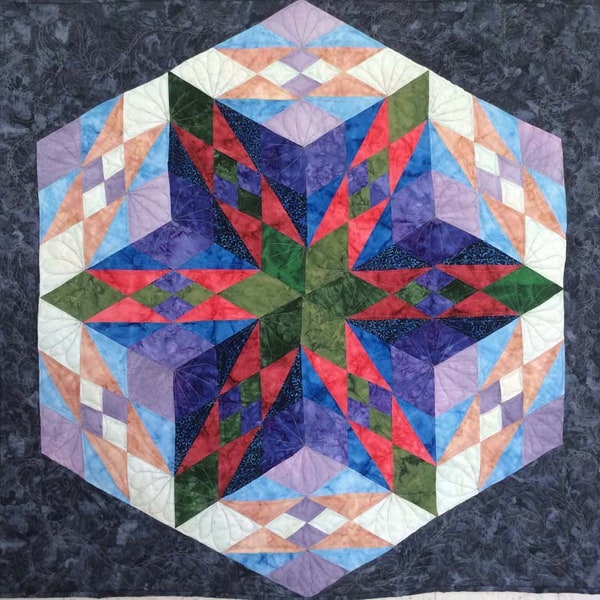 Ice Crystals Quilt Pattern Etsy