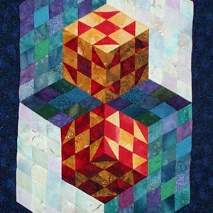 Patron de courtepointe PDF Cube2