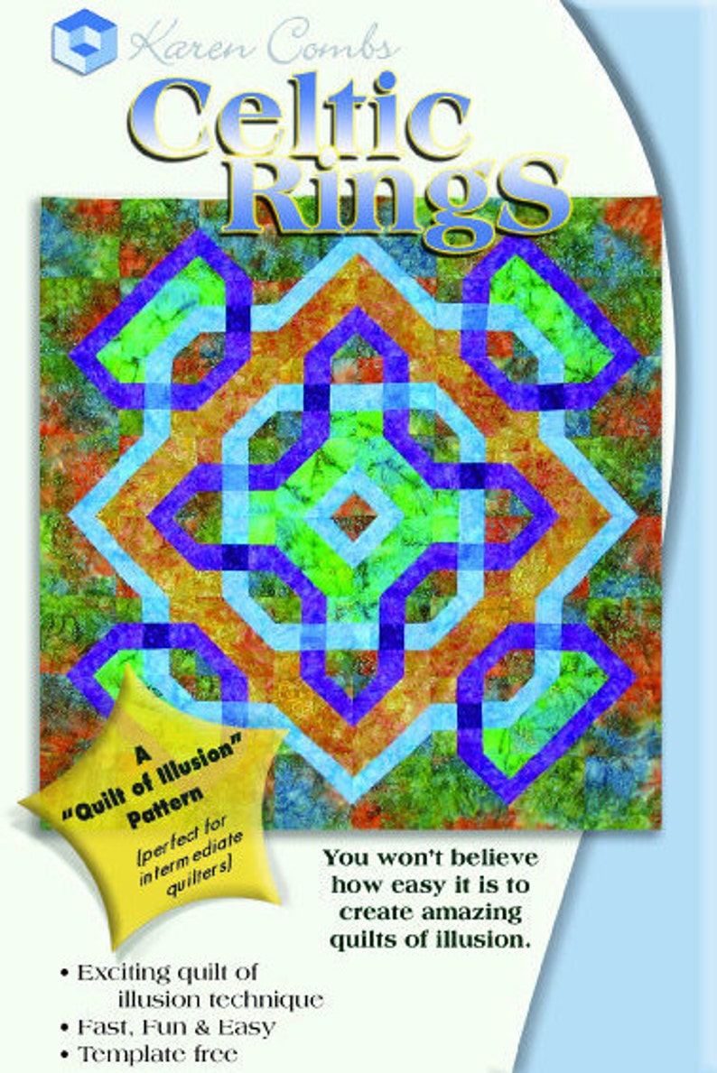 Celtic Rings PDF Quilt Pattern image 2