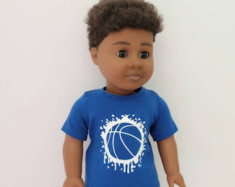 Graphic Tee for 18 inch Dolls such as AG Dolls- Please Read Description for Custom Options