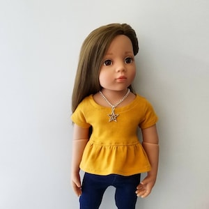 Top for 19.5 inch dolls such as GOTZ Dolls- Choose Color- Made to Order