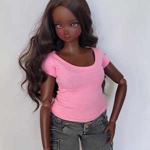 Pear Shape Smart Doll- T-Shirt- Choose Color- Made to Order