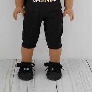 Cropped Jogger Pants for 18 inch dolls such as American Girl Dolls-Choose Color-Made to Order
