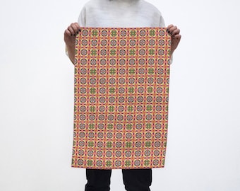 Knots In Time Teetuch aus Bio-Baumwolle und Hanf