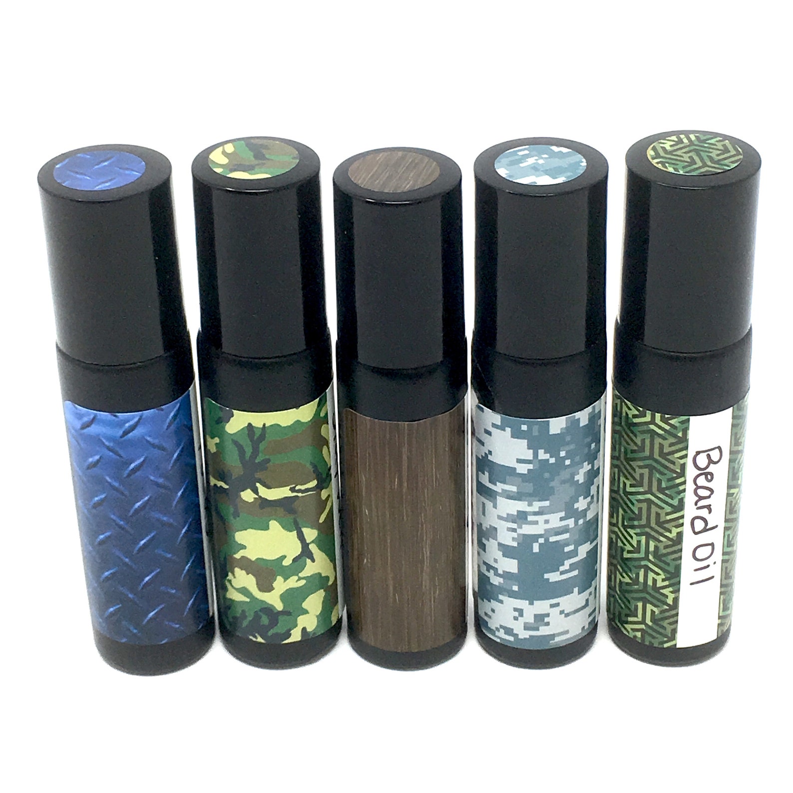 Camo Poly Weatherproof Labels for EO Bottles or Lip Balm Tubes | Etsy