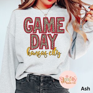 Kansas City Game Day Sweatshirt, Kansas City Football Shirt, Kansas