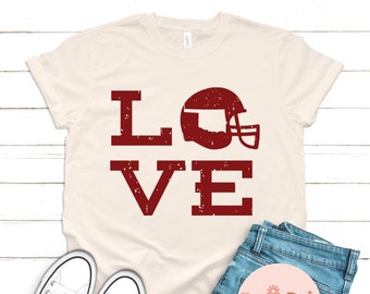 Love Oklahoma shirt, Oklahoma graphic tee, Womens shirt, Oklahoma girl, Oklahoma tshirt, OK shirt, Okie tee, Oklahoma tee, Oklahoma tshirt