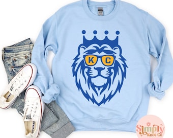 Kansas City Baseball Sweatshirt, KC Baseball Shirt, Crown Town Sweatshirt, Kansas City Shirt, Kansas City Baseball Crewneck, KC Baseball Top