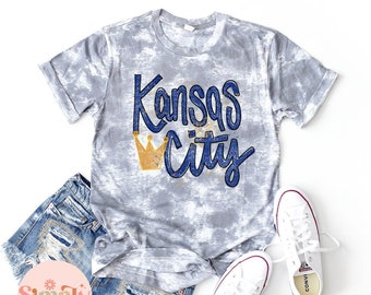 Kansas City Baseball Shirt for Women, Kansas City Tshirt, Kansas City Pride, Kansas City Gift, Kansas City Crewneck Shirt, KC Baseball Shirt