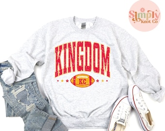 Kansas City Football Sweatshirt: Women's KC Pride Shirt