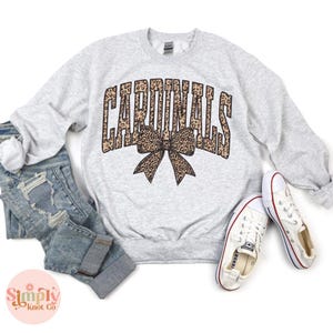 Cardinals Retro Sweatshirt, Cardinals Mascot, School Spirit Sweatshirt, Cardinals Shirt, Go Team, Cardinals Graphic Tee, Team Spirit