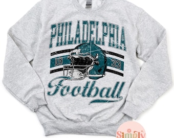 Philadelphia Football Sweatshirt, Philadelpha Game Day Crewneck, Philadelphia Shirt, Philadelphia Gift, Philadelpha Football Pullover