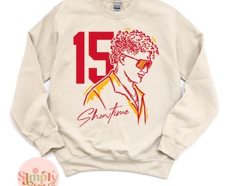 Mahomes Sweatshirt: Kansas City Football - Unisex Sweatshirt for Game Day